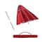 Nature Spring Nature Spring Beach Umbrella-Tilt and Anchor, Red 339167FZL - alternate 3